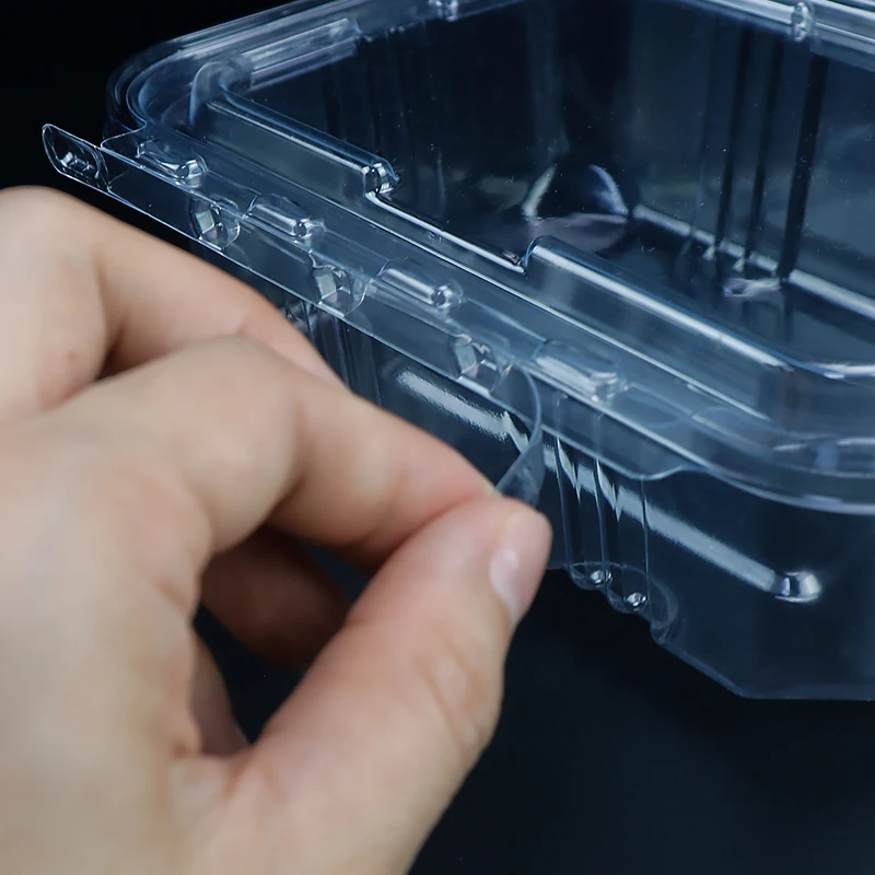 Прозрачный пластиковый контейнер для тампона 8 12 16 20 24 32 35 48 64