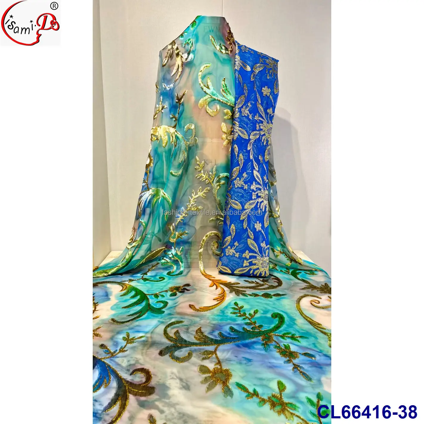 Somalia Fashion Real Silk Garbasar And Dirac,Fashion Hot Sale Fabric