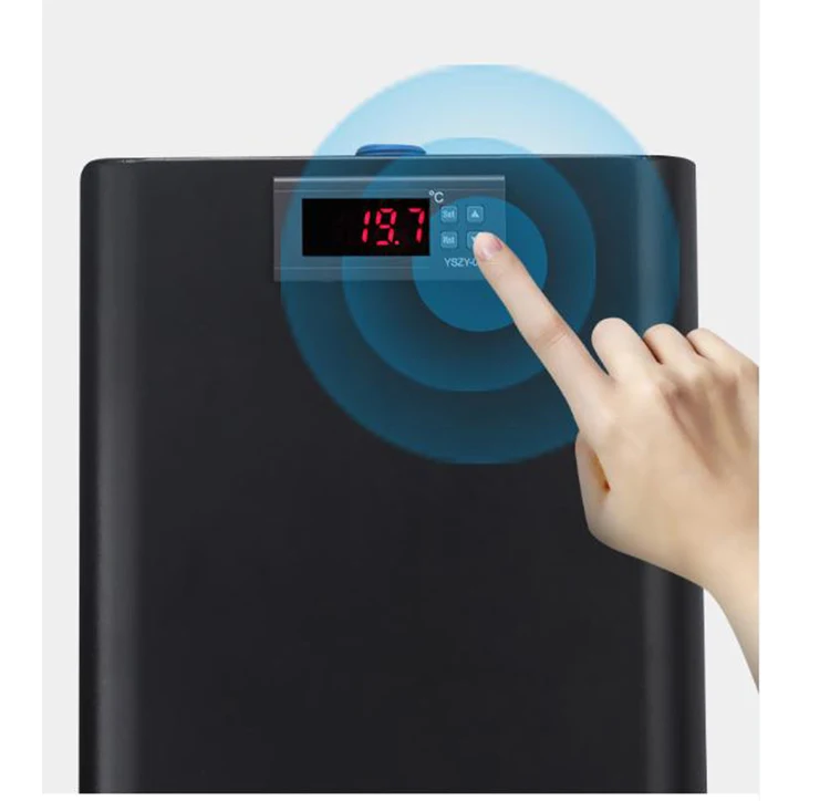 Mini Water Chiller, 1HP, 2600W, 220V, Titanium - detail 10