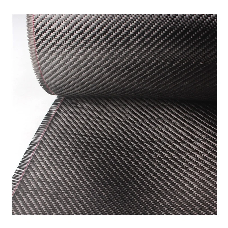 3k 200G/M2 Fabric Carbon Yarn 0.28mm Thick Plain Weave Cloth