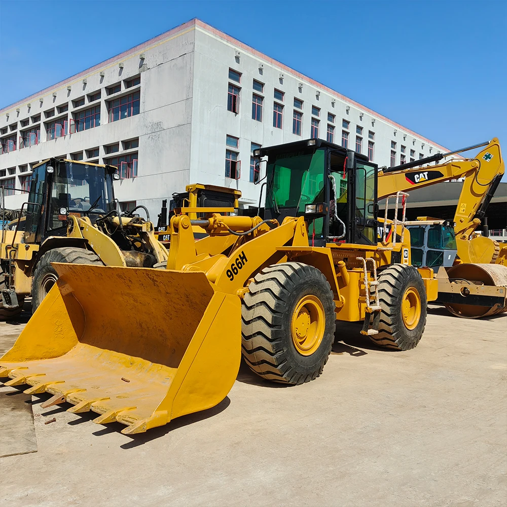 Front Loader CAT 966h Diesel Engine Used Caterpillar 966H Wheel Loader Used CAT 966H Wheel Loader