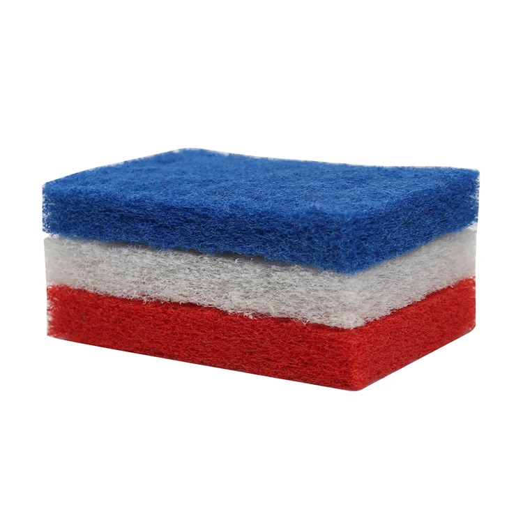 Multifunctional Hand Sanding Brush With Industrial Scouring Pads For