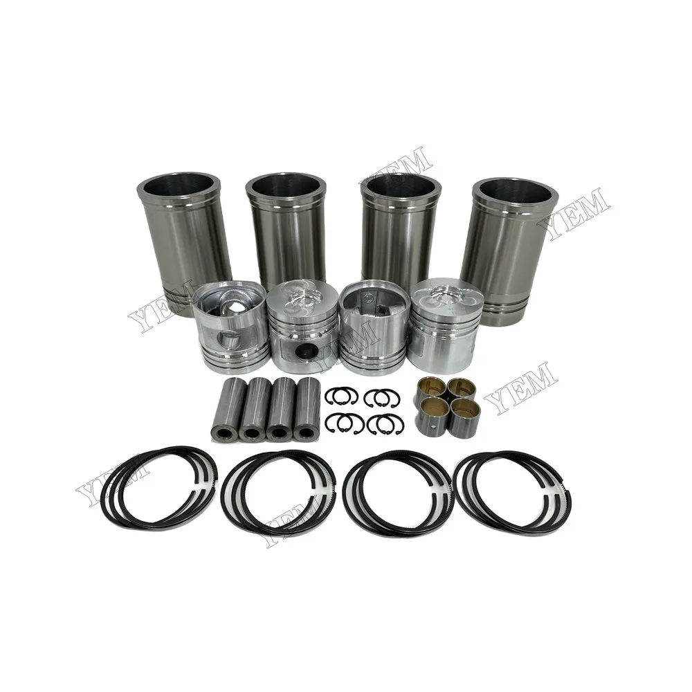 Cylinder Liner Kit Fit for Xinchai A490BPG Engine 4