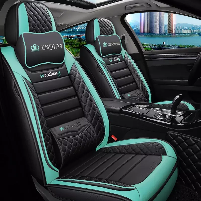 Comfortable Pu Leather Auto Seats Covers For Toyota Honda Car Seat