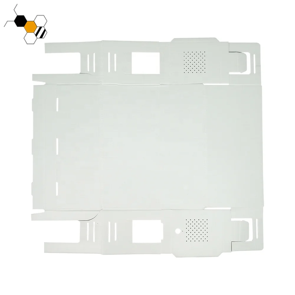 Customized PP 5 Frames Langstroth Cardboard Nuc Box Plastic Beekeeping Nucleus for Bees