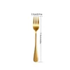 Gold Dessert Fork