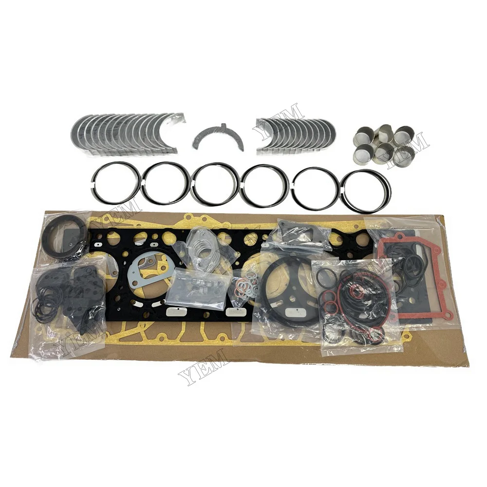 For Volvo D6D Overhaul Re-ring Kit Heavy Duty Engine Parts 5