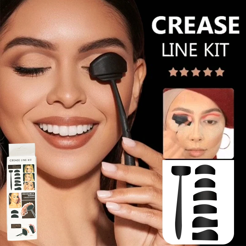 Легкая Косметика для макияжа, тени для век, инструменты для макияжа глаз, набор из 6 в 1 веревок