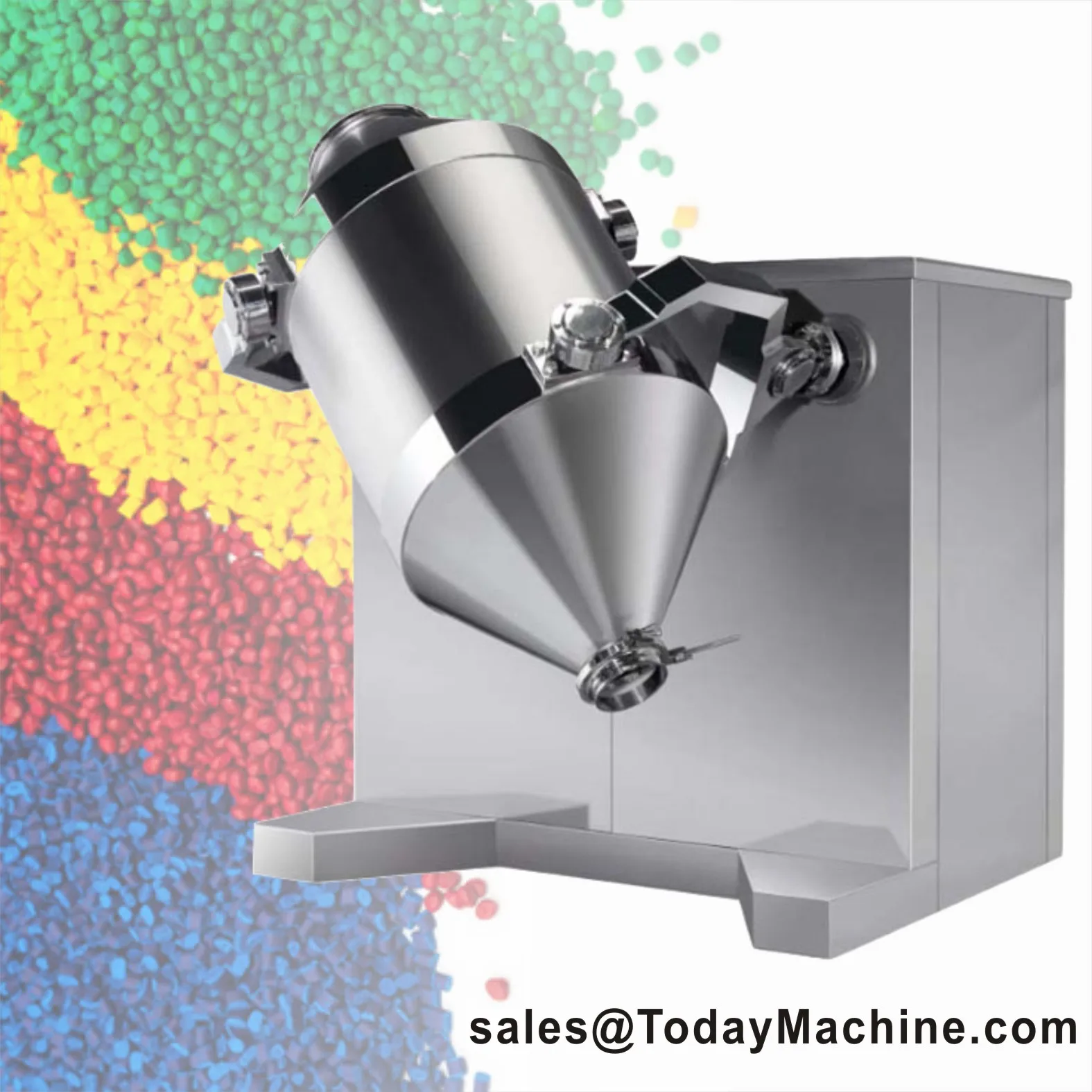 tobacco mixer machine Dry Powder Blender Tobacco Mixer Fertilizer 3D Mixing Machine