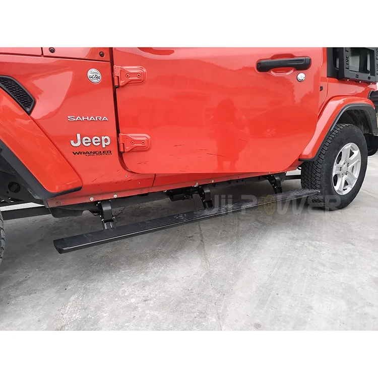 Electric Side Steps Running Board Powered Step For Jeep Wrangler Jl  Gladiator - Buy Electric Running Boards Automatic Side Step Product on  