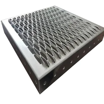 Galvanized Iron Grate Galvanized Walkway Grating Perforated Plate