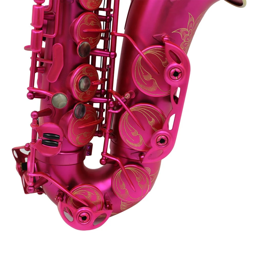 High Cost Effective Matte Pink Alto Saxophone for Students - Buy