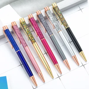Wholesale Luxury Novelty Ballpoint Pen Creative Design 1.0mm Metal Body for Business Promotion Gift Pen & Logo Printing