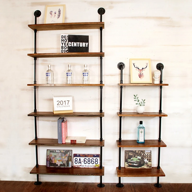 bookshelf hanging from ceiling