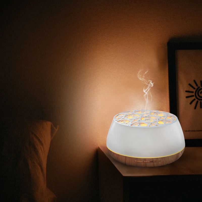 Portable Ultrasonic 400ml Humidifier with Aromatherapy Function Outdoor Car Aroma Diffuser Mist Maker Machine