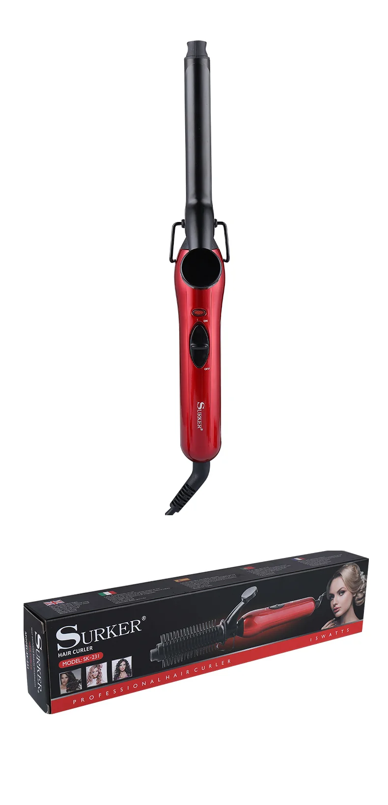 SURKER Hair Curler 2 In 1| Alibaba.com