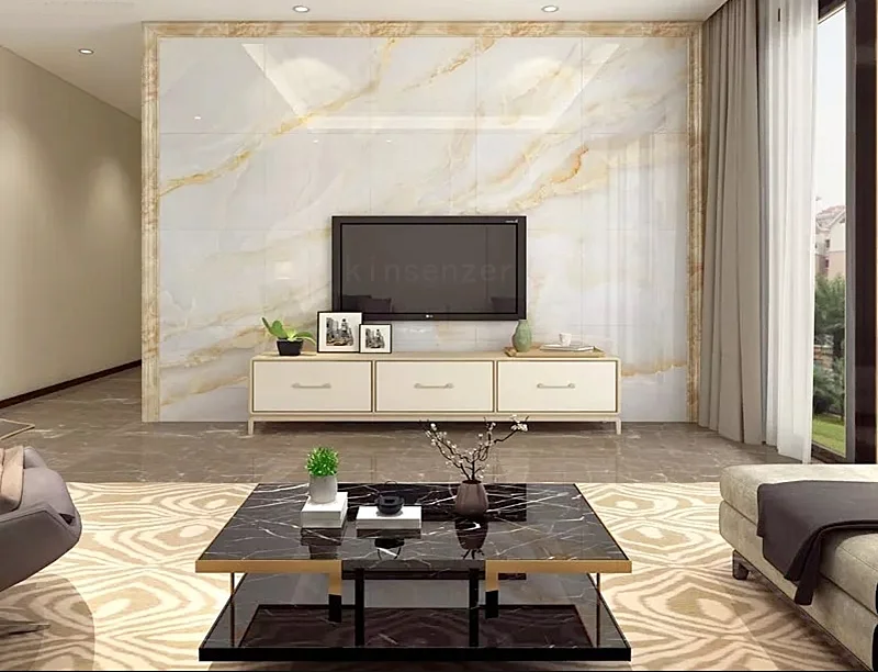 Wholesale Marble Effect Pvc Wall Panels Bathroom High Glossy Pvc Marble Sheet Uv Wall Panel