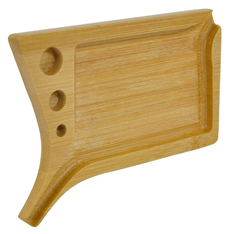 bamboo cigarette holder Multifunctional Portable Bamboo Type Funnel-shaped Cigarette Holder with  Grooves