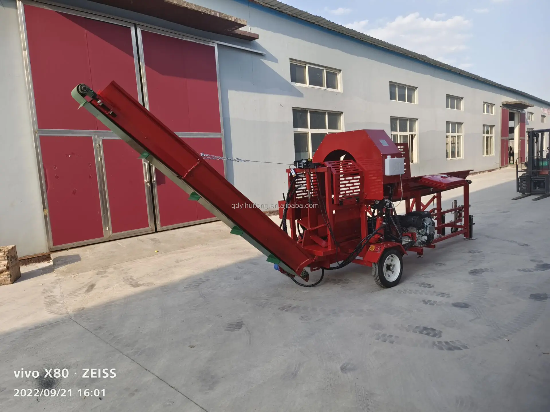 35ton 50cm Log Splitting Firewood Processor Machine| Alibaba.com
