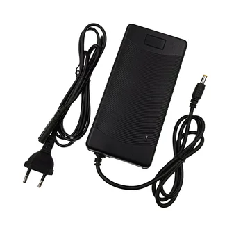 Alternative view of 42V 5A Electric Bicycle E Bike Charger Power Supply Adapter 3-Pin XLR Socket/Connector 36V Lithium Battery Pack Charging Cables