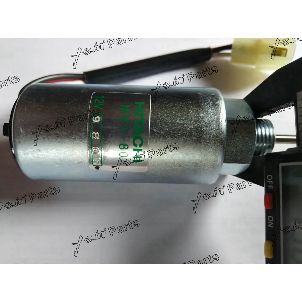 S773 Shutdown Solenoid Fit for Shibaura Excavator Motor Engine Assembly for Shibaura Shutdown Solenoid