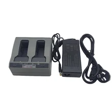 New Trimble Dual Slots Li-ion Battery Two Bays Charger 53018010 For Trimble Gps S6/s8/r10/54344/92600 Battery Charger