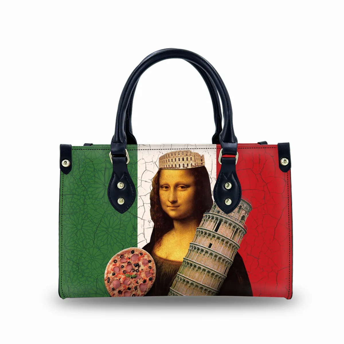 2023 New Style Designer Mona Lisa Damen Tragetaschen Luxus handtaschen mit  offenem Verschluss Individuell bedruckt Kein Minimum aus China