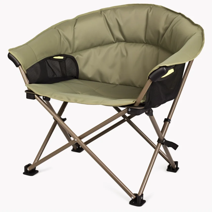 Big Foldable Lightweight Best Beach Packable Camp Chair For Heavy