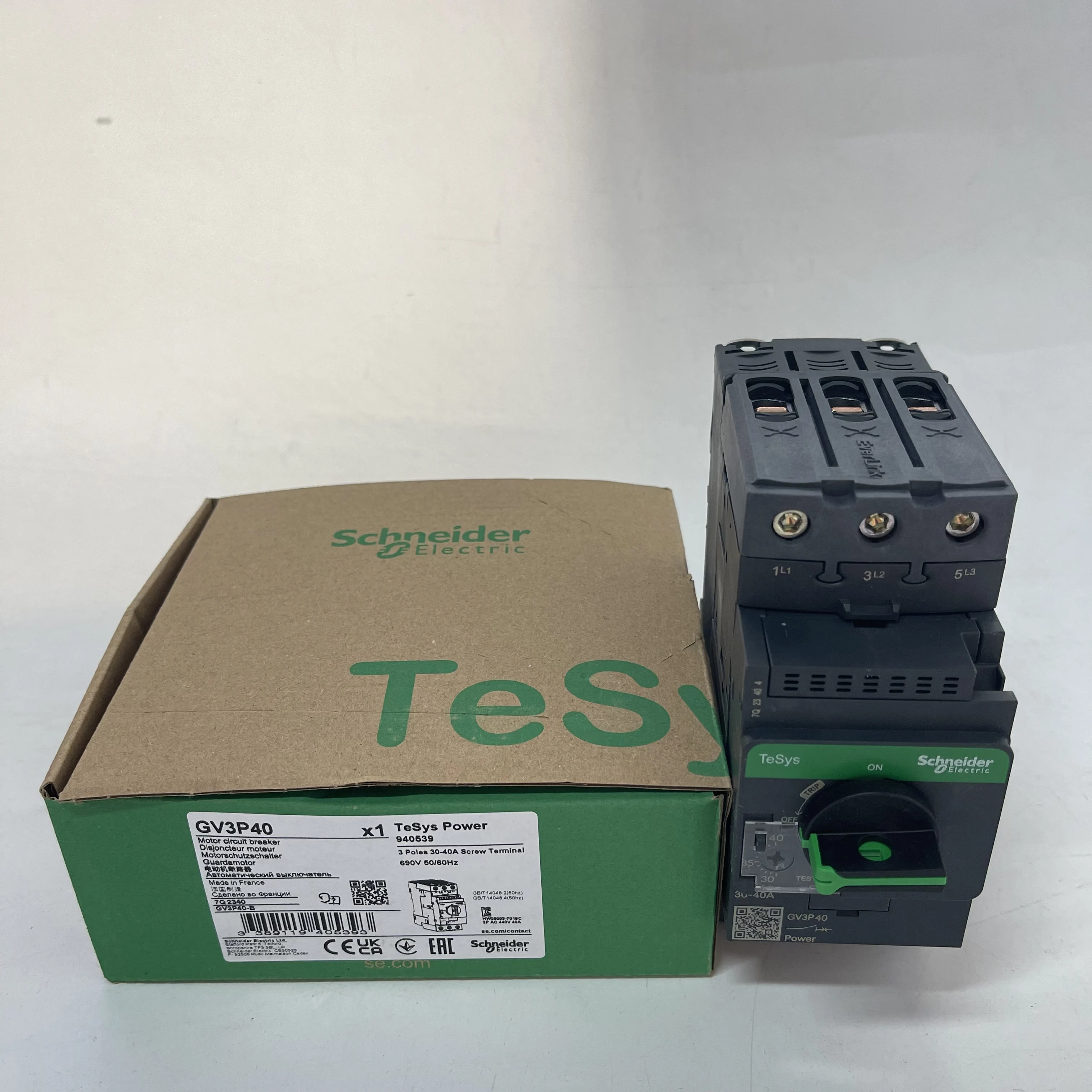 Schneider Motor Circuit Breaker GV3P40 Schneider Motor Circuit Breaker GV3P40