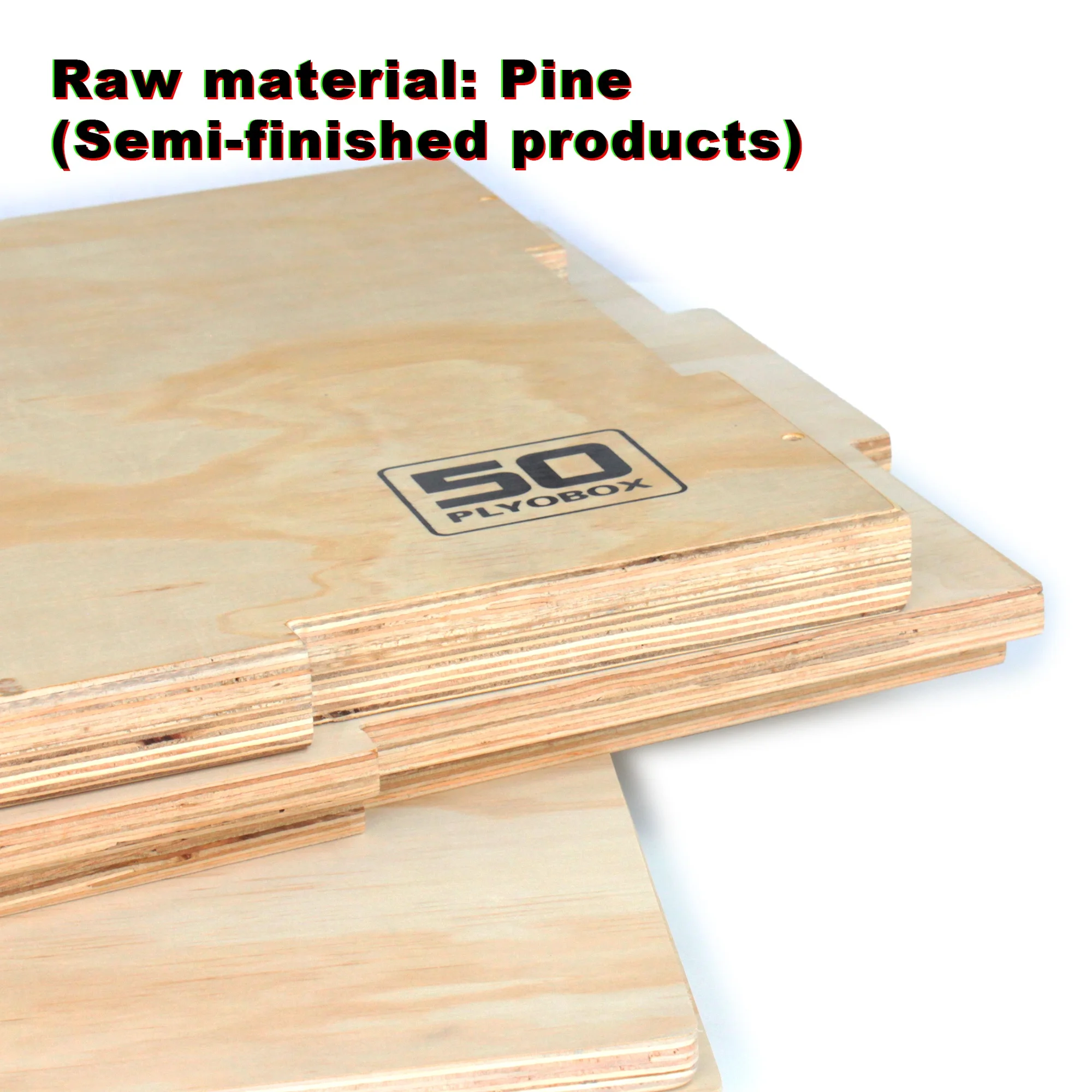 3-в-1 с логотипом на заказ деревянная коробка для тренажерного зала, оборудование для занятий плиометрией и прыжками