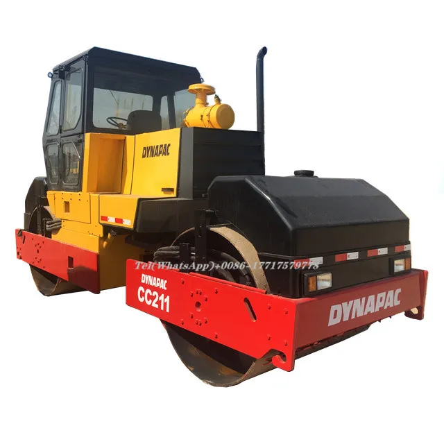 ミニカー DYNAPACK Vibratory Roller CC 232 1:50 Cat® CB-2.7 Utility Compactor — Diecast Masters America