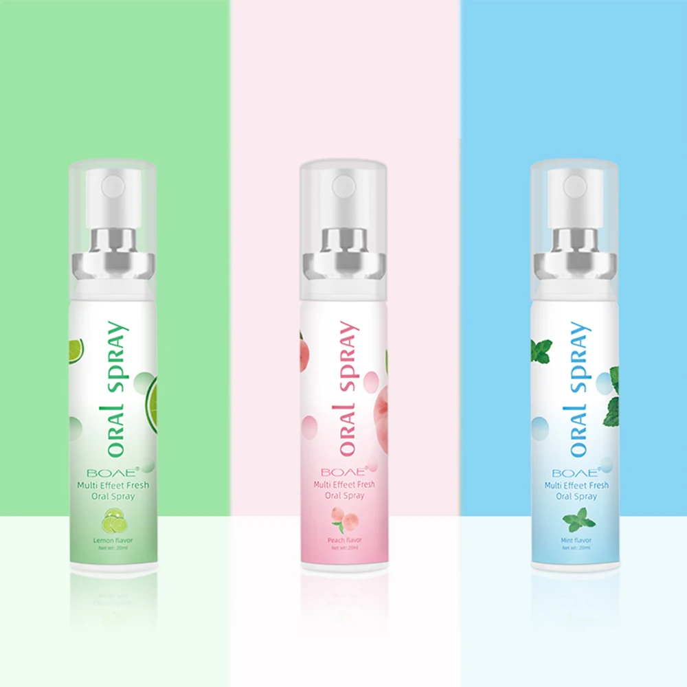 MELAO Portable Oral Freshener Disposable English Package Spray Oral Spray to Freshen Your Breath Mouth Spray for Bad Breath Spra