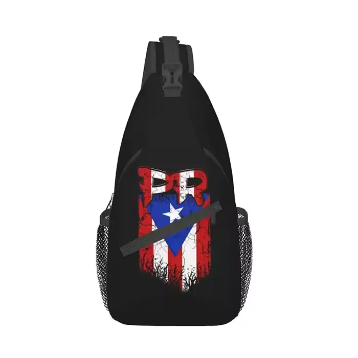 GeRRiT Puerto Rico Flag Sling Bag, Fashion Crossbod Produktbild-Vorschau 9