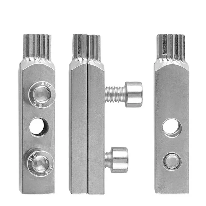 Hex Stripped Screw Extractor Set Multifunctional Handle Broken Screw Removal Tool Bolt Extractor Kit Pipe Extractor Hand Tool