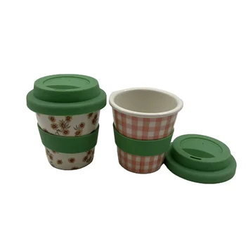 Lightweight and durable sustainably farmed bamboo Beautiful Designs Baby cino Cups  Littlest Cino Drinkers mini baby Chino cups