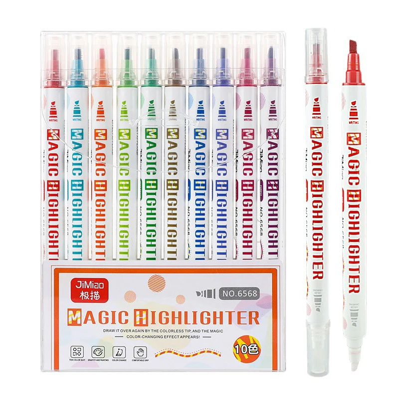 Набор маркера с изменяющимся цветом 10 шт.