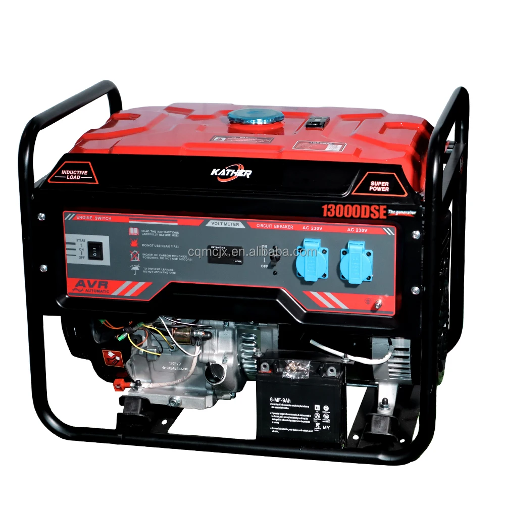 Engine 5kw 6.5kw 8kw 8kva 10kw 10kva 8500w Power 220v/380v 3 Phase Recoil / Electric Gasoline Petrol Genset Power AC Generator details