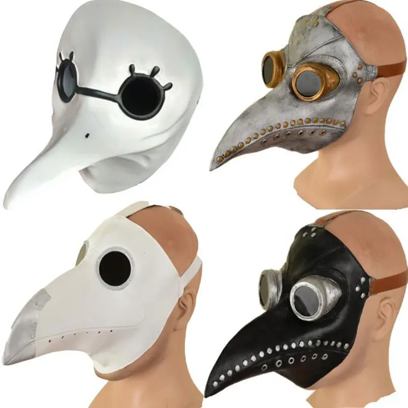 Plague Doctor Halloween 2022 2022 New Cosplay Scary Long Nose Beaksteampunk Halloween Costume Props White Black Plague Doctor Bird Mask Buy Halloween Mask Plague Doctor Mask White Plague Doctor Mask Product On Alibaba Com