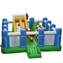 small inflatable playground inflatable bounce slide amusement park for kids outdoor inflatable park
