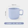 Vertical stacked cup-blue