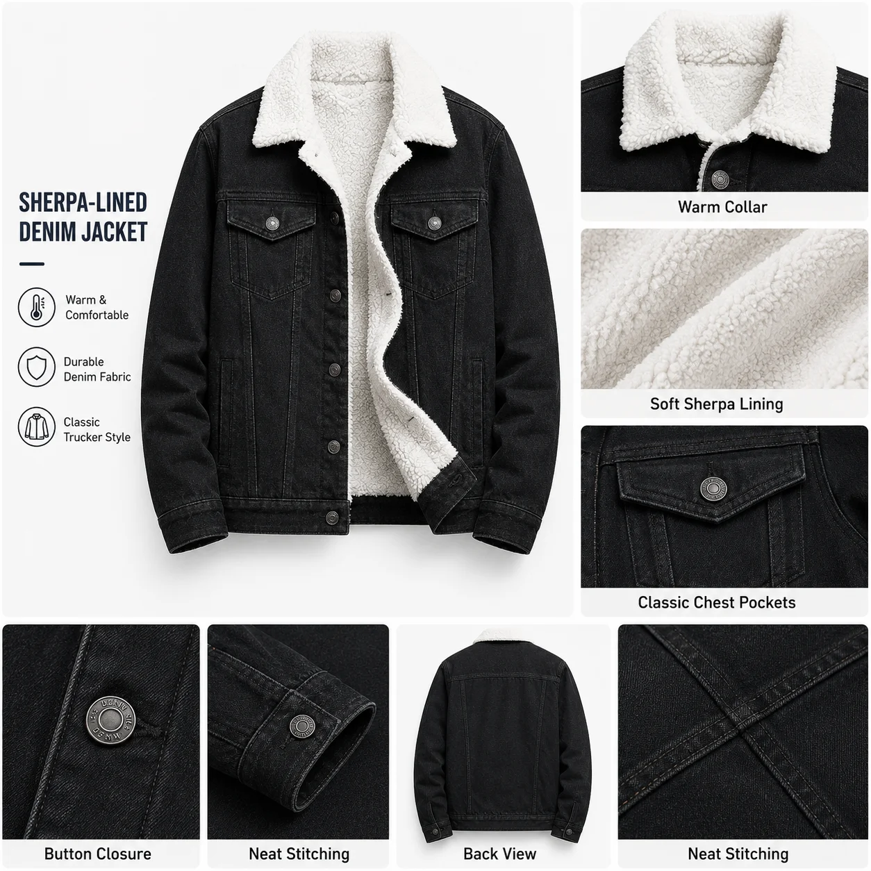 Men's Washed Shirt in Bulk Latest Men Denim Shirt Long Sleeve Jeans Shirt