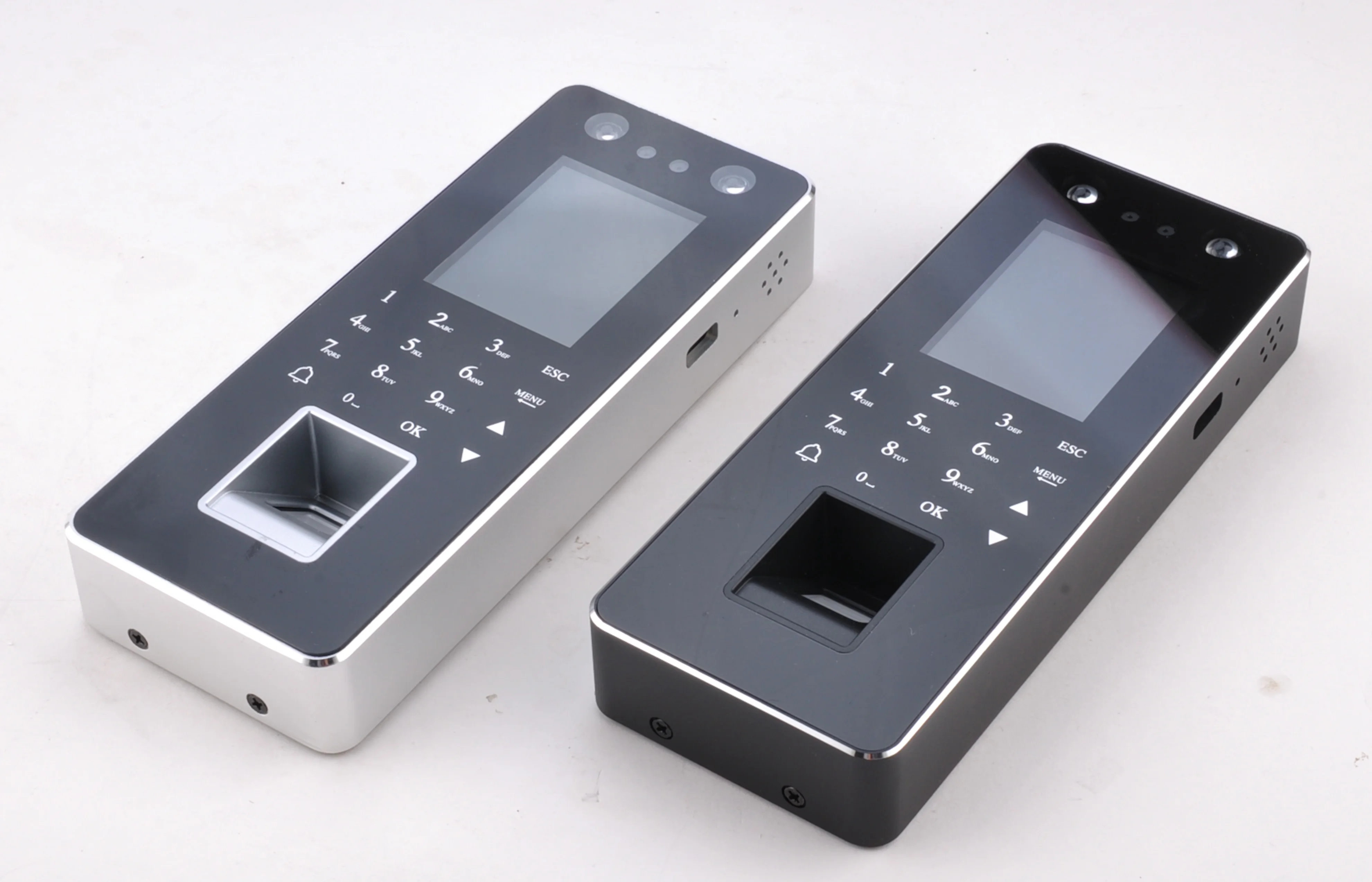 Face Fingerprint RFID Card Recognition Time Attendance and Access Control Device