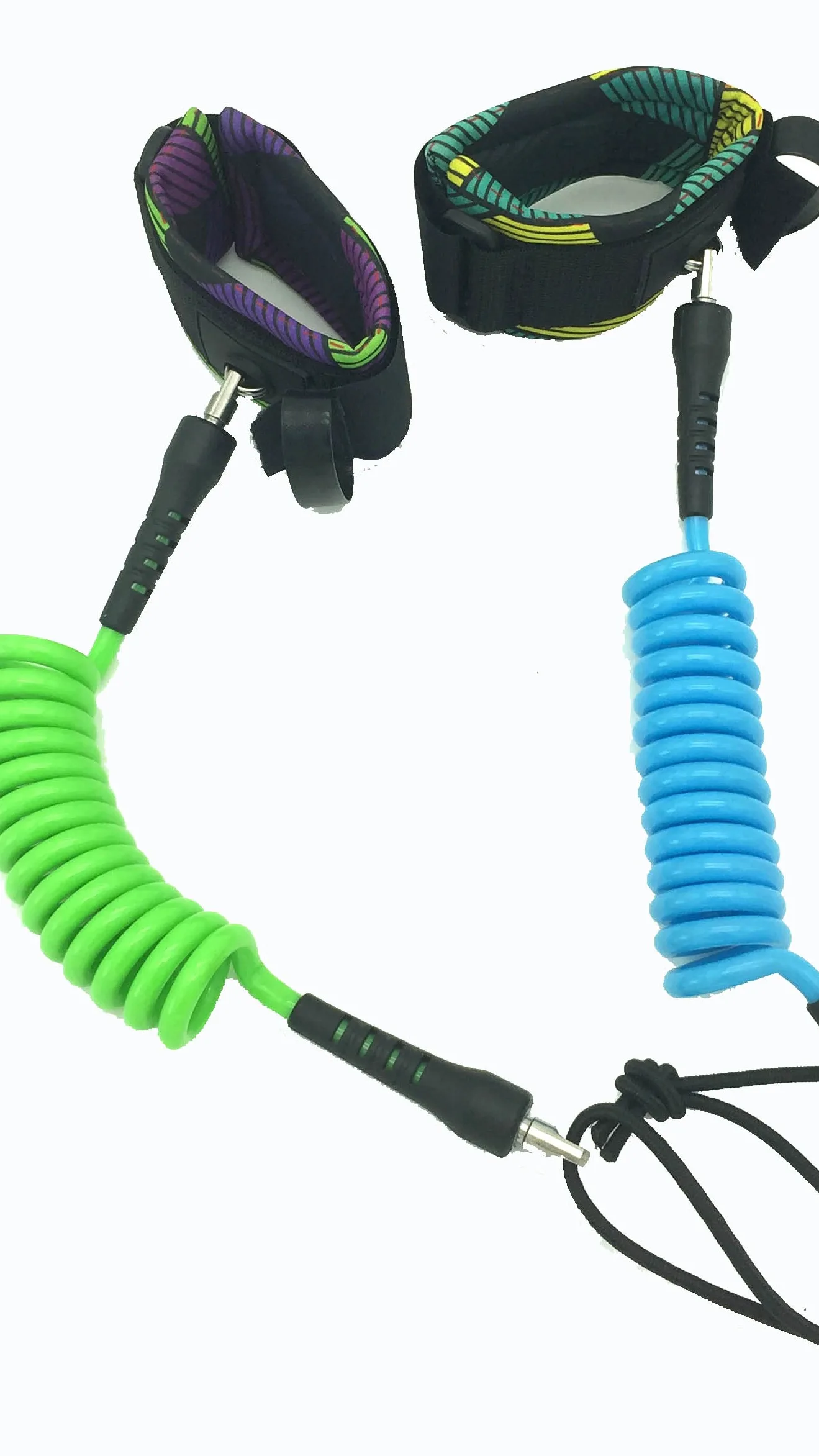 Coiled New Design Custom Print Logo Surf Leash Premium Tpu Cord Safety