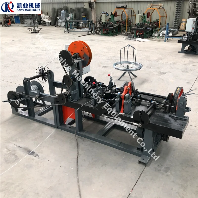 High Production Automatic Double Twist Barbed Wire  Making Machine
