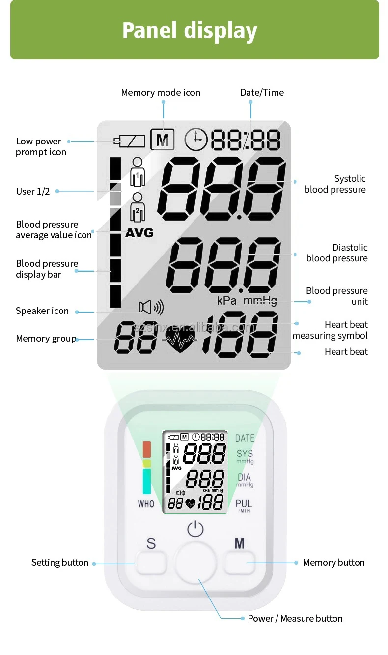 Professional Blood Pressure Monitor Manufacturer Smart Portable