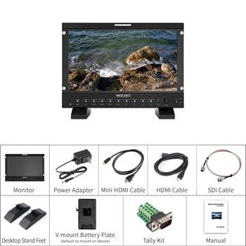 SEETEC P215 PRO 21.5" 1000 Nits High-Performance Broadcast Director Production Monitor with 4K Support LUT Waveform product image