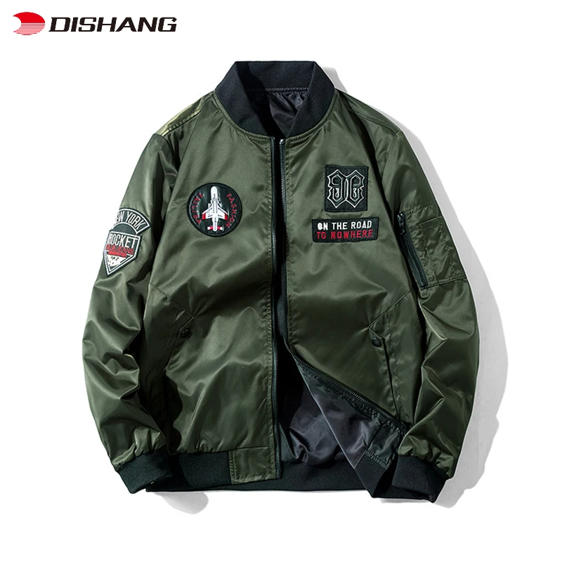 Men's Reversible Bomber Jacket - Fashion Trend Plus Size