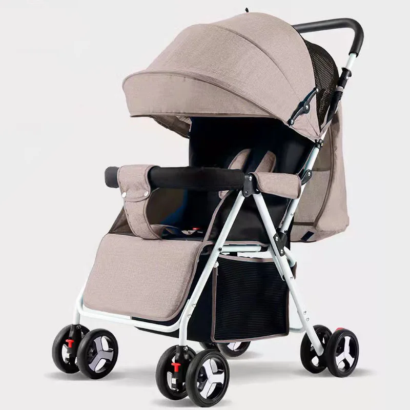 newest manufacture Hot sale popular all function baby stroller foldable portable with cup holder