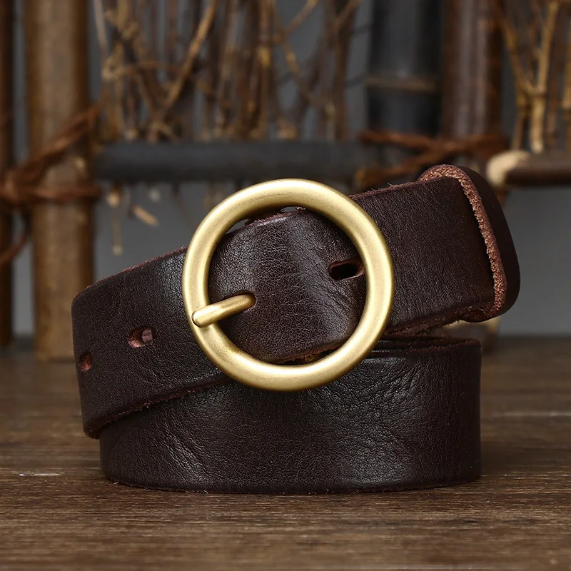 Kenneth - Casual Double Loop Needle Buckle Belt