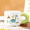 Blue-green dinosaur